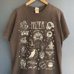 Retro Hozier 90s T-Shirt, Unreal Unearth Tour Sweatshirt, Dark Academia Tee, Hozier Album Merch,
