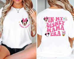 In My Disney Mom Era Shirt, Minnie Mouse Mom Shirt, Disney Mom Shirt