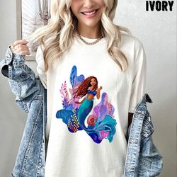 Mermaid Shirt, Disney Princess Ariel Shirt, Princess T-Shirt, Disney Mermaid Shirt, Disney Princesses Shirt