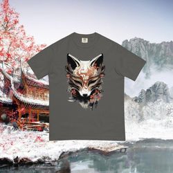 Japanese Graphic Shirt, Japanese Fox Mask, 21