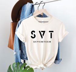 Seventeen T-Shirt Sweatshirt Hoodie Seventeen Aesthetic Shirt Kpop Shirt Unisex Softstyle T-Shirt, Seventeen T-shirt, 12