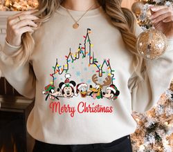 Disney Epcot Christmas Sweatshirt, Mickey Christmas Shirt, 52