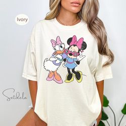 Comfort Colors Disney Minnie Daisy Shirt, Disney Girls Shirt, 10