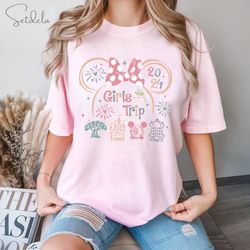 Girls Trip 2024 Disney Shirt, Minnie shirt, Family Disney Tr, 68