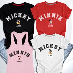 Mickey And Minnie Classic Disney Shirt And Tank Top, Mickey , 77