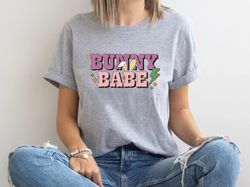 bunny babe sweatshirt,easter gift for her,matching easter sw, 49