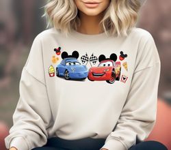 Lightning McQueen Sweatshirt, Disney Cars Shirt, Montgomery