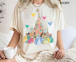 Princess Castle Shirt, Disney Princess Shirt, Walt Disney Wo