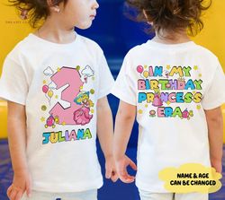 Custom Princess Peach Birthday Shirt, Mario Birthday Party,