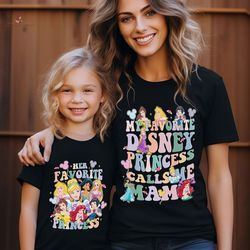 Disneyland Mom and Daughter Shirt MotherS Day Shirt Princ