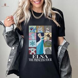 Frozen Shirt, The Princess Tour shirt, Frozen Elsa Shirt, Di