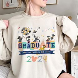 Mickey and Friends Graduate Shirt, From the Tassel to the Ca