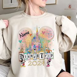 Personalized Disneytrip 2024 Shirt Mickey and Friends Shirt