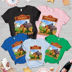 Personalized The Lion Guard Birthday Family Shirt, The Lion