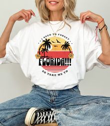 Florida Lyrics Shirt, TTPD Lyrics Shirt, TTPD Era Shirt, I Need To Forget Florida Shirt For Swifties Shirt