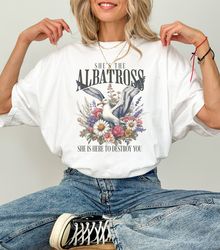 The Albatross Lyrics TTPD Shirt, Era Shes The Albatross She Is Here To Destroy You TTPD Shirt, For Switfies Shirt