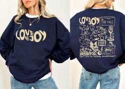 Lovejoy Music Doodle Art Shirt, Vintage Lovejoy Merch, Lovejoy Tracklist Album Shirt, Retro Lovejoy