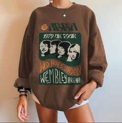 Retro ABBA Sweatshirt, ABBA Gift For Fan, ABBA Concert Tee, ABBA Band Fan Shirt, 1979 Donna