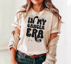 Zodiac cancer Vintage Tee, Celestial cancer Shirt Trendy Oversized Tee, Astrology T Shirt, Zodiac Birthday Shirt