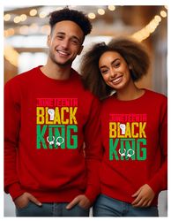 Black King Sweatshirt, Juneteenth Sweatshirt, Black History Sweatshirt, Juneteenth Freedom Hoodie, Freeish Since 1865