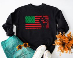 Equality Justice Activist Usa Flag Sweatshirt, Black History Month Shirt, Civil Right Shirts, Black Lives Matter Tee