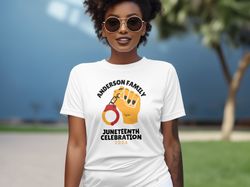 Juneteenth 2024 Celebration T-Shirt, Family Reunion Tee, Black History Month Apparel