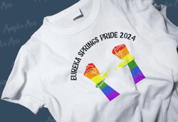 Eureka Springs Pride Parade 2024 Shirt, Breathable Cotton, Tag Free, Comfortable, Quality Material Shirt