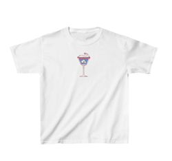 Martini Shirt, 4th of July Shirt, Merica Shirt, Memorial Day Shirt, Coquette Clothing, Y2K Shirt, Downtown Girl