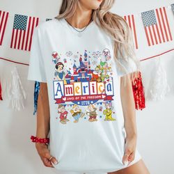 Disneyland Princess America Shirt, Disneyland 4Th Of July Shirt, Snow White Shirt, Magic Kingdom Shirt, Disneyland Trip