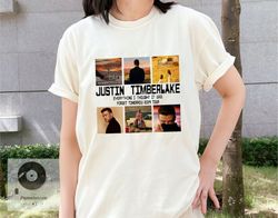 2024 Justin Timberlake Tour Shirt, Forget Tomorrow World Tour Hoodie, Unisex Graphic Shirt, justin timberlake shirt
