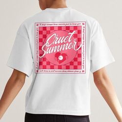 Cruel Summer Shirt, Taylor Swiftie Merch, Eras Tour Outfit, Lover Album, TS Eras Tour Shirt, Gift for her, Concert Shirt