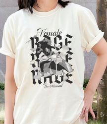 Female Rage shirt, The Musical TTPD Eras Tour Shirt, taylor swift shirt, ttpd shirt, taylor swift female range shirt