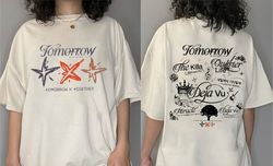 TomorrowxTogether Tomorrow Tracklist Shirt, TXT Tomorrow Minisode 3 Shirt, Txt Tour Act Promise Shirt, TXT DejaVu