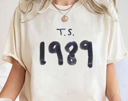 Vintage TS 1989 Shirt, Album Music Shirt, 1989 Classic Sweatshirt, Music Album Sweatshirt, 1989 Shirt, Shirt For Swiftie