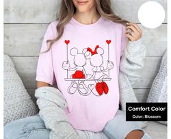 Disney Valentine Shirt, Mickey Valentine,Minnie Valentine Shirt,Disney Couple Va