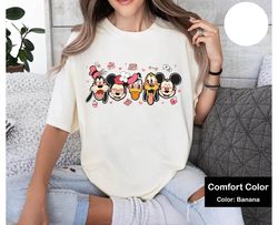 Mickey and Friends Valentine Shirt, Disney Happy Valentines Day 2024, Disneylan