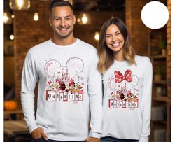 Personalized Castle Mickey And Friends Valentine Shirt, Disneyland Couple Valent