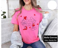 Valentines Day Disney Sweatshirt, Disney T-shirt for Valentines Day, Valentines