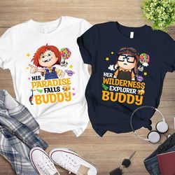 Carl and Ellie Couple Shirts  You Will Always Be My Greatest Adventure Shirt  Up