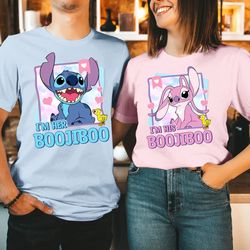 Stitch And Angel Couple Tshirts  Stitch Couple Shirts  Personalized Couple Gifts