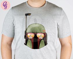 Boba Fett Shirt, Magic Family Shirts, Character with Sunglasses Shirt, Custom Character Shirts, Adult Shirt, Family Them