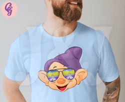 Dopey Shirt, Dopey Graphic Tee Shirt, Snow White and the Seven Dwarfs Shirt, Snow White Dwarfs Matching Character Shirts