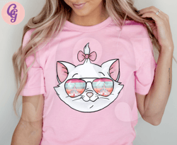 Marie Shirt, Magic Family Shirts, Sunglasses, Best Day Ever, Custom Character Shirts, Adult, Toddler, Girls, Personalize
