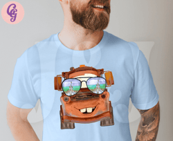 Mater Shirt, Magic Family Shirts, Sunglasses, Best Day Ever, Custom Character Shirts, Adult, Toddler, Boys, Cars