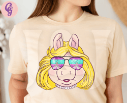 MIss Piggy Shirt, Magic Family Shirts Shirt, Custom Character Shirts Shirt, Adult Shirt, Girls Shirt, Pig Shirt, Miss Pi