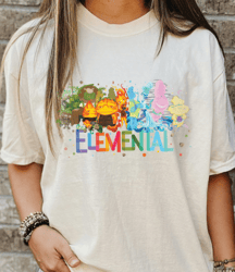 Disney Elemental Friends 2023 Comfort shirt, Elemental Characters shirt