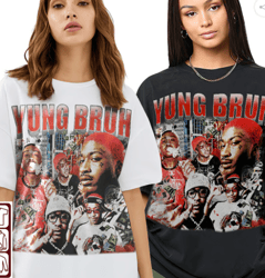 Yung Bruh 90s Vintage Shirt, Yung Bruh Bootleg