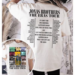 Retro Jonas Brothers mix the Eras Tour 2 Sides Shirt