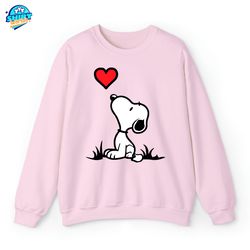 Snoopy Valentine Shirt, Cute Valentine Sweatshirt, Snoopy Shirt, Snoopy Love Shirt, Couple Shirt, Snoopy Valentine's Day