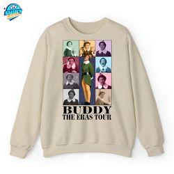 Buddy The Era Tour Sweatshirt, Elf Sweater, TS Era Tour Elf T-Shirt, Elf Concert Hoodie, Buddy Concert Crewneck